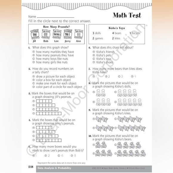 Evan Moor Math workbook bundle - Picture 12 of 16